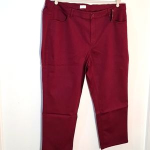 J.jill merlot pants jeans by Christian Siriano